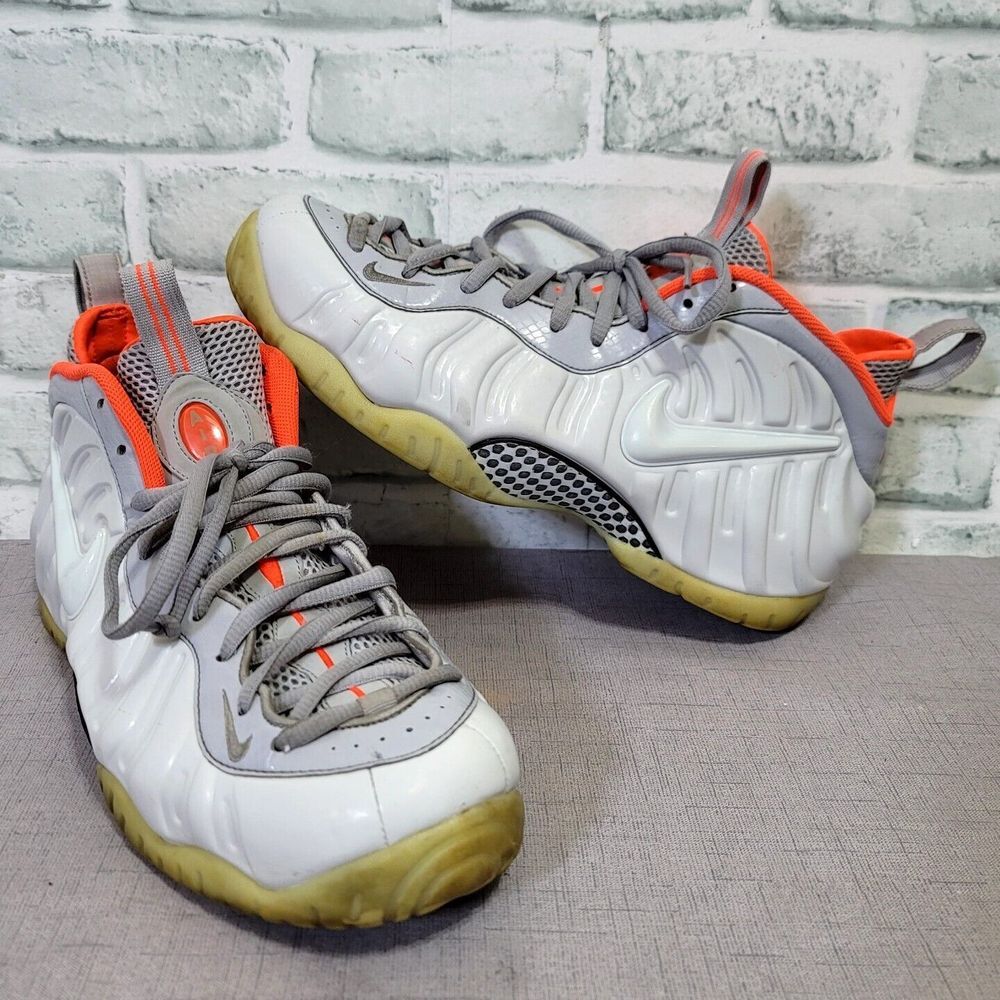Nike Air Foamposite Mens 13 EU47.5 Pro Premium Pure Platinum 2015 ‎ 616750-003